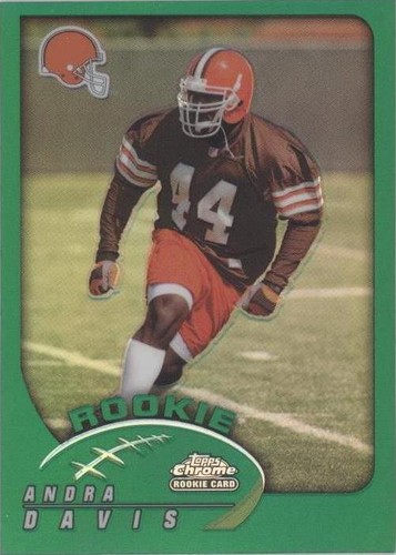 2002 Topps Chrome Andra Davis #251