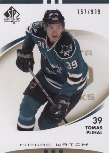 2007-08 SP Authentic - Tomas Plihal #188