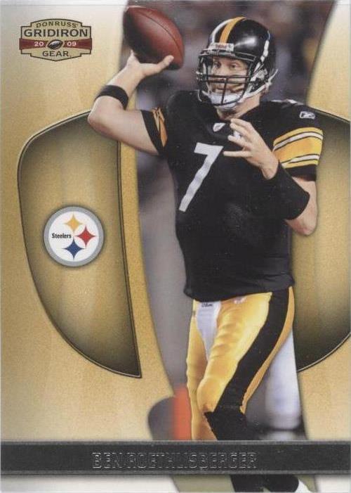 Donruss Gridiron Gear Ben Roethlisberger #7 2009