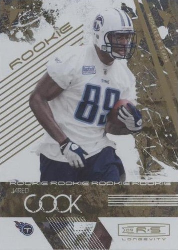 2009 Donruss Rookies & Stars Longevity Jared Cook #157