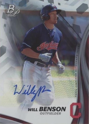 2017 Bowman Platinum - Will Benson #TPA-WB