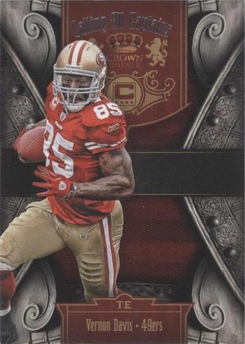 2011 Panini Crown Royale Vernon Davis #19
