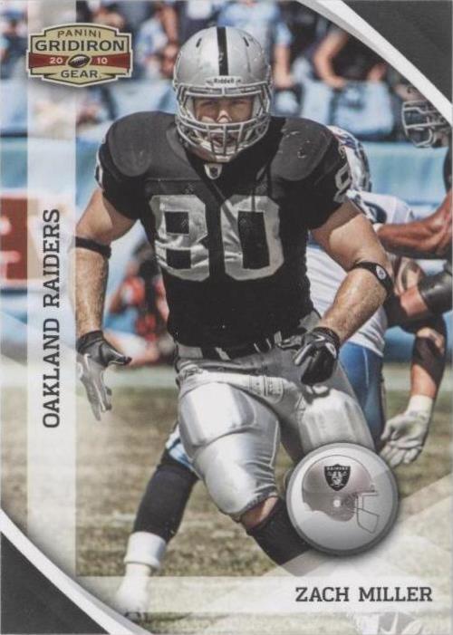 2010 Panini Gridiron Gear Zach Miller #110