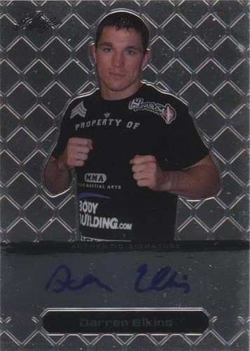 2011 Leaf Metal MMA - Darren Elkins #BA-DE-1