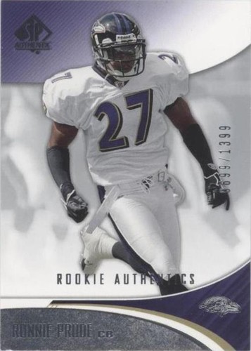 2006 SP Authentic Ronnie Prude #176