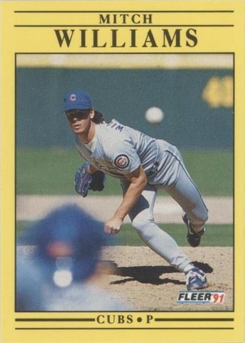 1991 Fleer - Mitch Williams #439