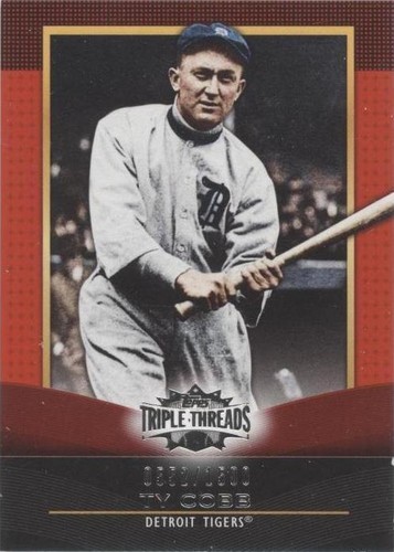 2011 Topps Triple Threads - Ty Cobb #26