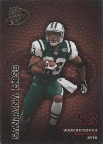 2003 Playoff Hogg Heaven Santana Moss #100