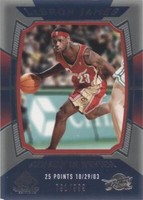 2004-05 SP Game Used - LeBron James #155