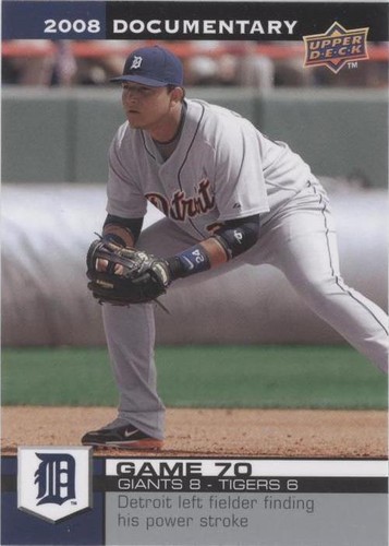 2008 Upper Deck Documentary - Miguel Cabrera #1910