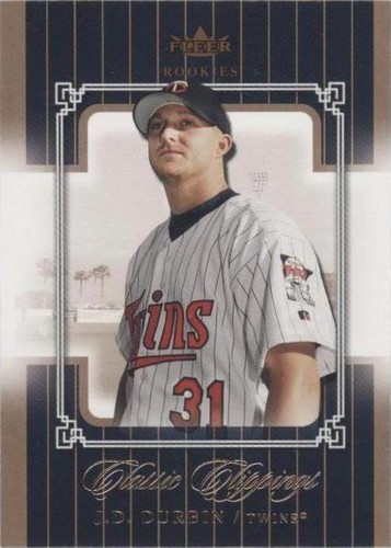2005 Fleer Classic Clippings - J.D. Durbin #121