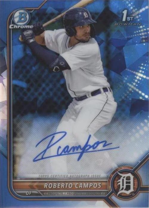 2022 Bowman Sapphire Edition - Roberto Campos #BSPA-RC