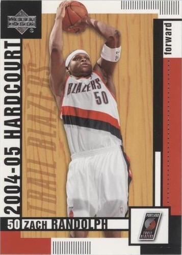 2004-05 Upper Deck Hardcourt - Zach Randolph #72