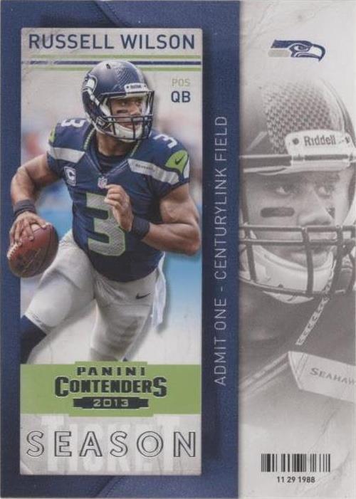 2013 Panini Contenders Russell Wilson #85