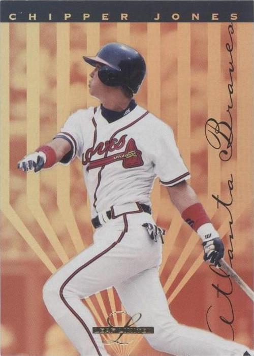 1995 Leaf Limited - Chipper Jones #22