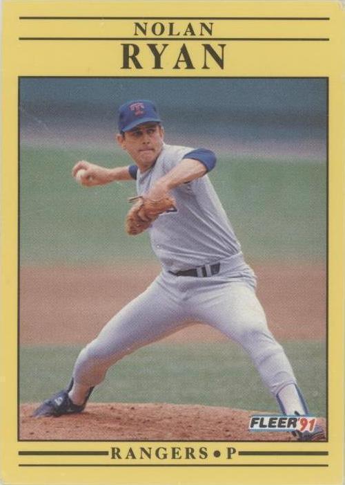Fleer 1991 - Nolan Ryan #302