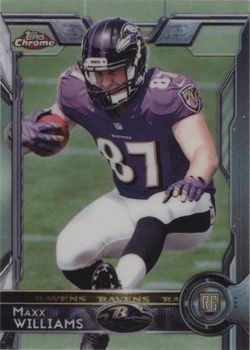 2015 Topps Chrome Maxx Williams #165