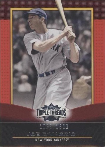 2011 Topps Triple Threads - Joe DiMaggio #86