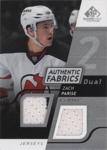 2008-09 SP Game Used Edition - Zach Parise #AF-ZP