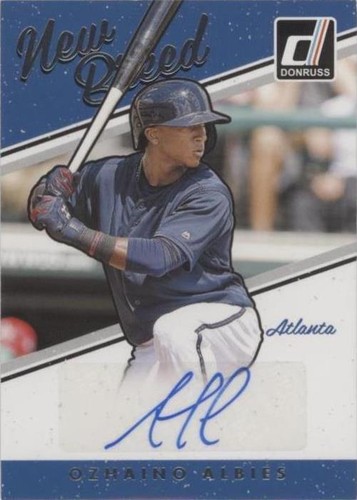 2017 Panini Donruss - Ozzie Albies #NB-OA