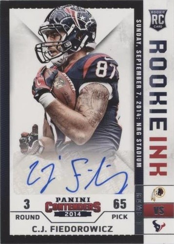 2014 Panini Contenders C.J. Fiedorowicz #27