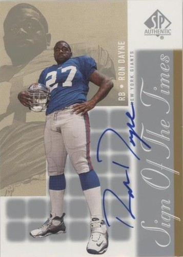 2000 SP Authentic Ron Dayne #RD