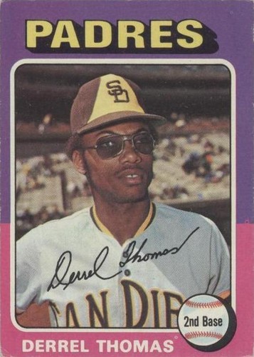 1975 Topps - Derrel Thomas #378
