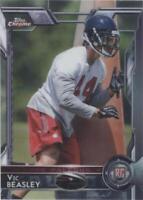 2015 Topps Chrome Vic Beasley #101