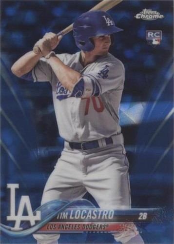2018 Topps Chrome Sapphire Edition - Tim Locastro #466