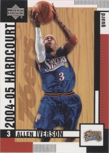 2004-05 Upper Deck Hardcourt - Allen Iverson #64