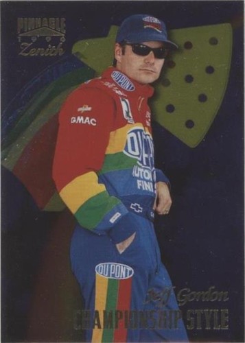 1996 Pinnacle Zenith - Jeff Gordon #75