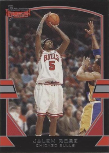 2003-04 Bowman Signature - Jalen Rose #52