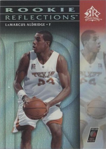 2006-07 Upper Deck Reflections - LaMarcus Aldridge #105