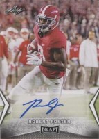 2018 Leaf Draft Robert Foster #BA-RF3