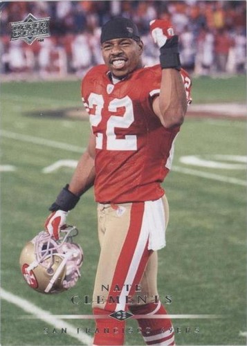 2008 Upper Deck Nate Clements #162