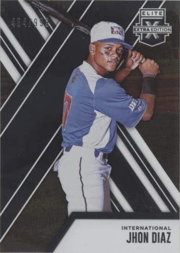 2017 Panini Elite Extra Edition - Jhon Diaz #178