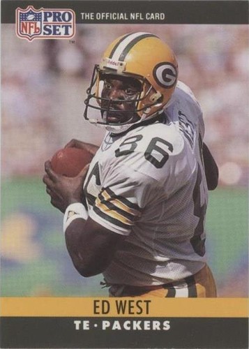 1990 Pro Set Ed West #115