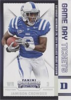 2015 Panini Contenders Draft Picks Jamison Crowder #74