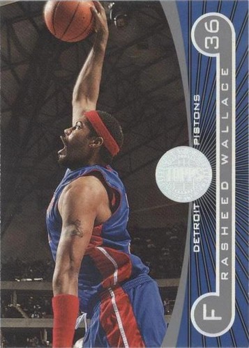2005-06 Topps First Row - Rasheed Wallace #61