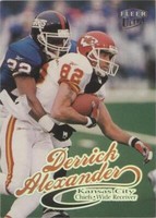 1999 Fleer Ultra Derrick Alexander #20