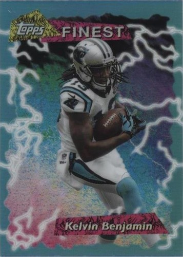 2015 Topps Finest Kelvin Benjamin #95FRR-KB