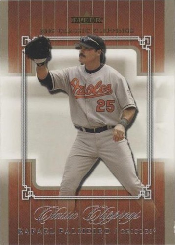 2005 Fleer Classic Clippings - Rafael Palmeiro #5