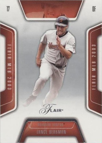 2003 Flair - Lance Berkman #52