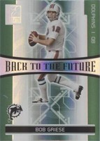 2006 Donruss Elite Bob Griese Jay Fiedler #BTF-7