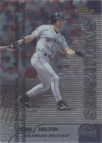 1999 Topps Finest - Todd Helton #130