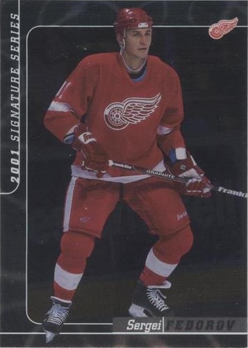 2000-01 In the Game Be A Player Signature Series - Sergei Fedorov #105