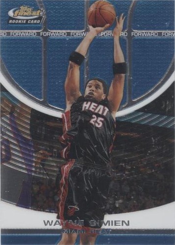 2005-06 Topps Finest - Wayne Simien #116