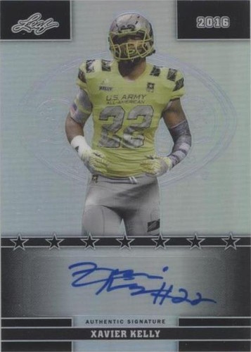 2016 Leaf U.S. Army All-American Bowl Xavier Kelly #100