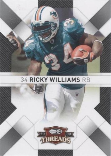2009 Donruss Threads Ricky Williams #53