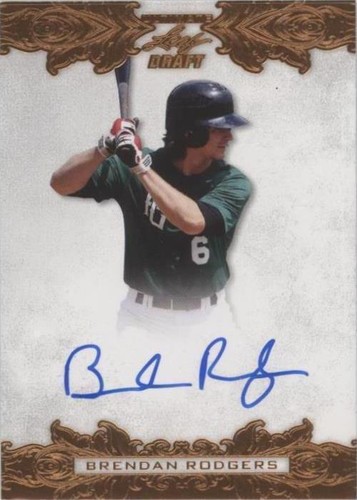 2015 Leaf Ultimate Draft - Brendan Rodgers #BA-BR1